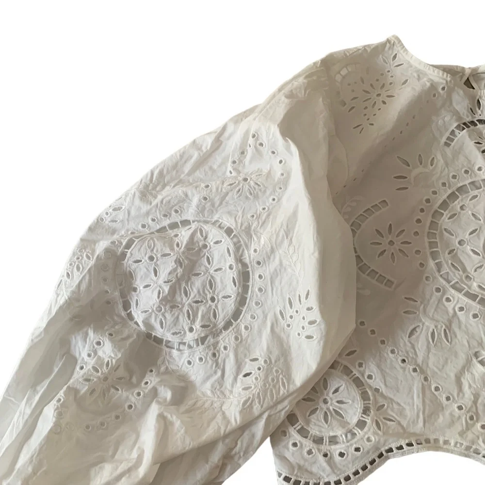 H&M Broderie Anglaise Blouse - Picture 9 of 13